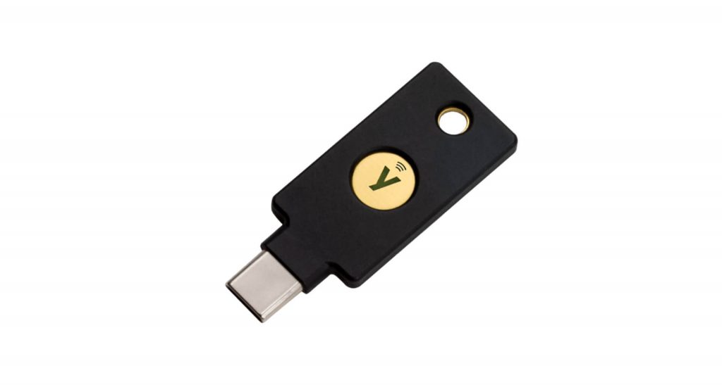 YubiKey 5C NFC Спрете фишинг и превземане на акаунти