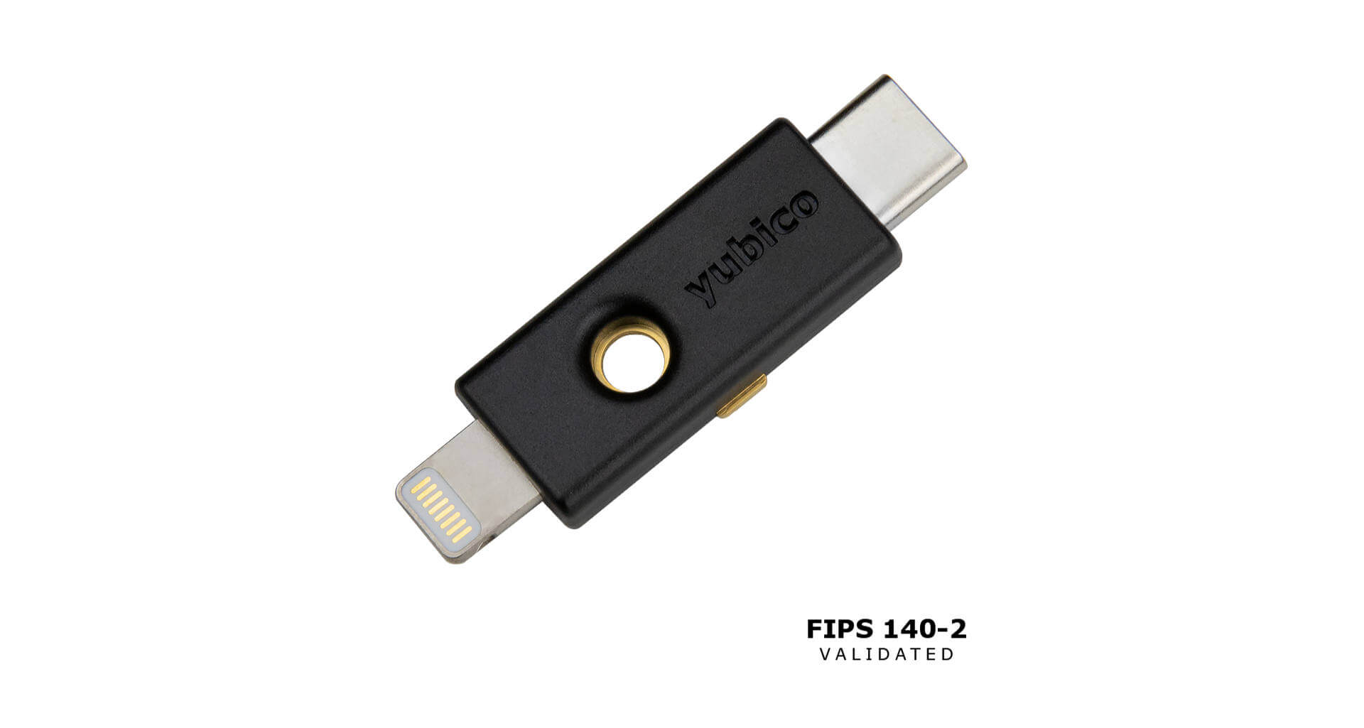 sammensværgelse Seneste nyt Trampe YubiKey 5Ci FIPS - Dual connector with support for USB-C and Lightning